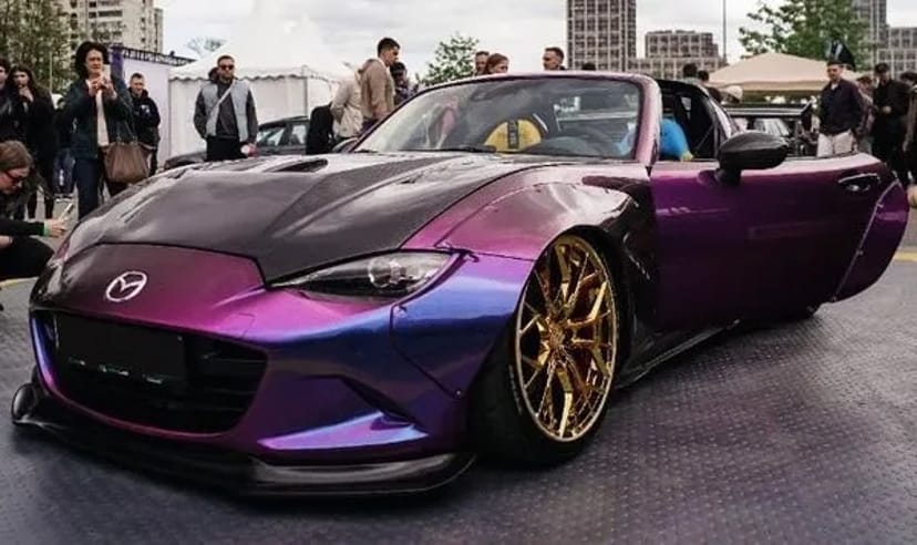 219 Mazda Miata ND кабріолет з водієм на зйомки фотосесію