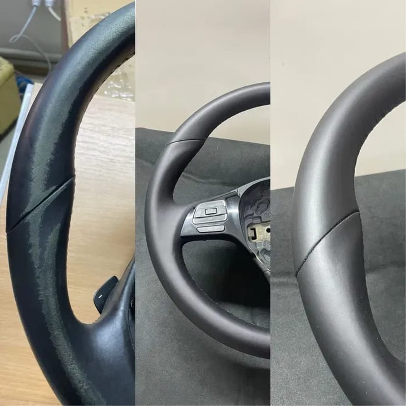 Реставрація керма, перетяжка та фарбування