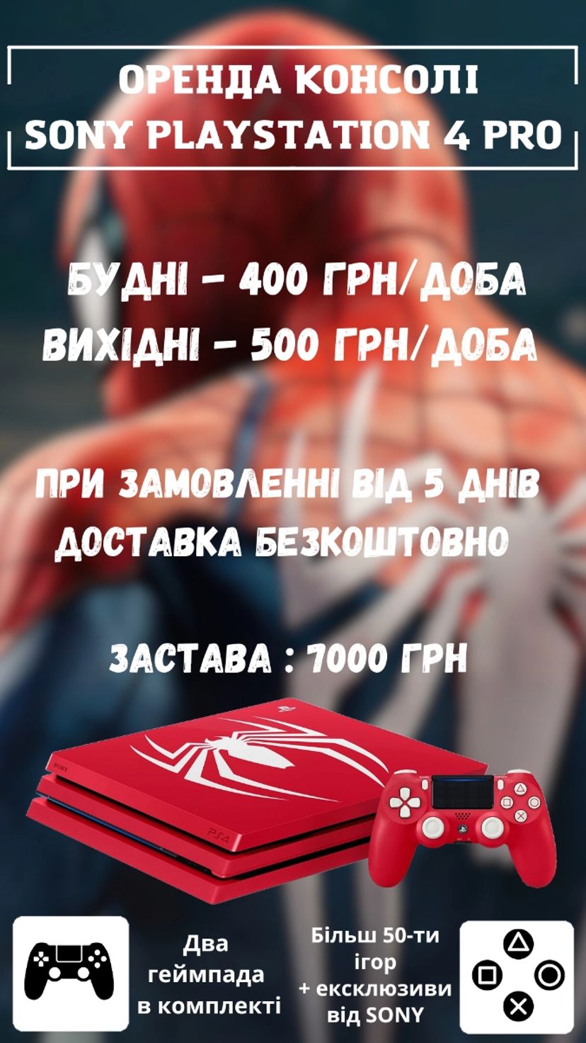 Приставки PS4 Pro