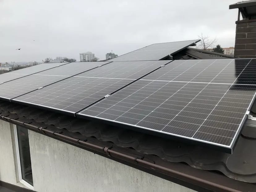Монтаж сонячних панелей! Інвертори Deye!Панелі Longi Solar/Trina Solar
