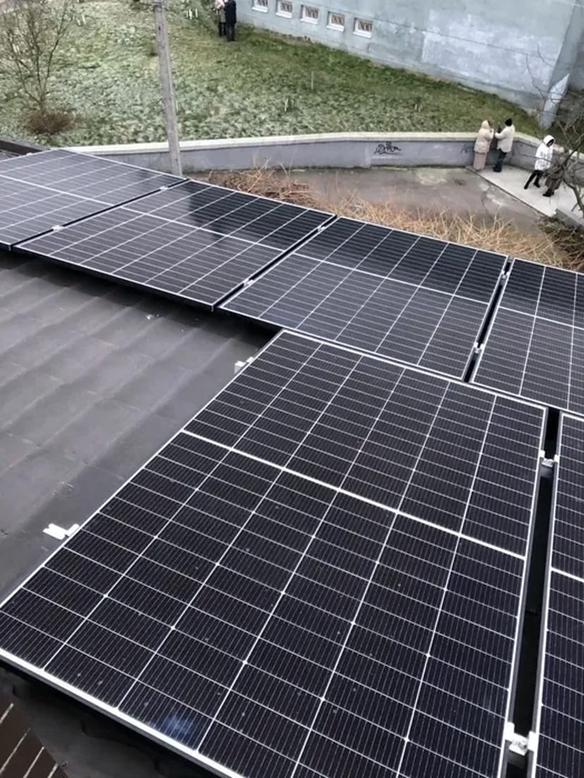 Монтаж сонячних панелей! Інвертори Deye!Панелі Longi Solar/Trina Solar