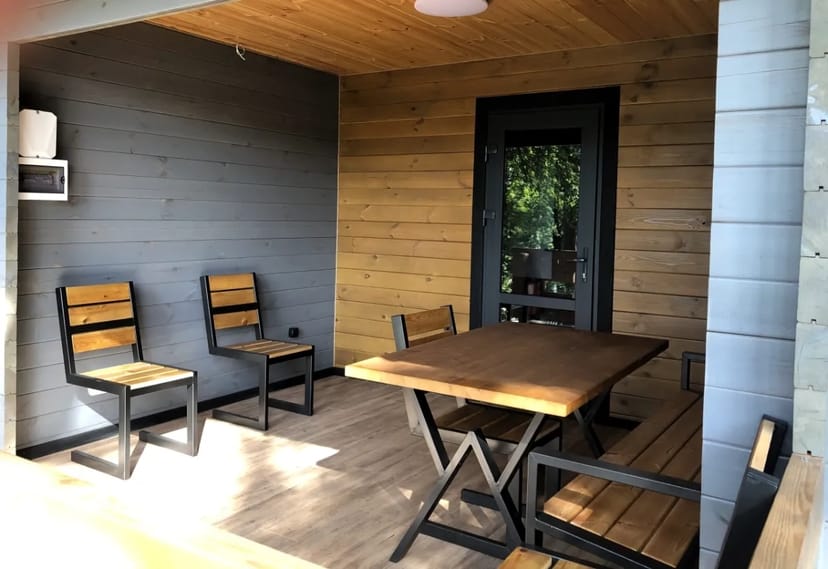 Будиночок для відпочинку та риболовлі НА ОЗЕРІ на 6 спальних місць (№2)