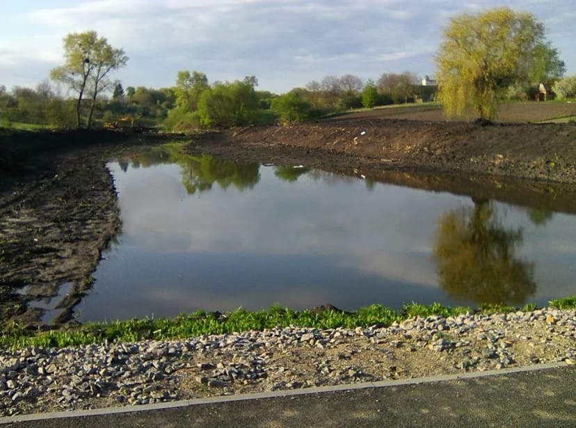 Спорудження штучних водойм