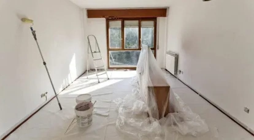 Шпаклівка, Малярні роботи, Фарбування