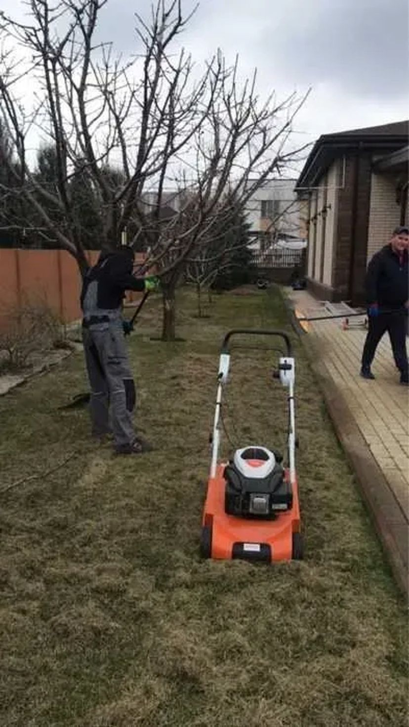 Садівник Обрізка дерев Посадка Рулонний посівний газон