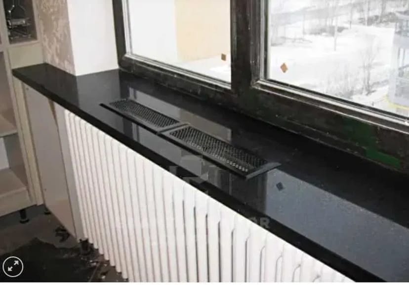 Виготовлення Підвіконня з натурального каменю граніт