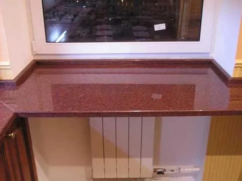 Виготовлення Підвіконня з натурального каменю граніт