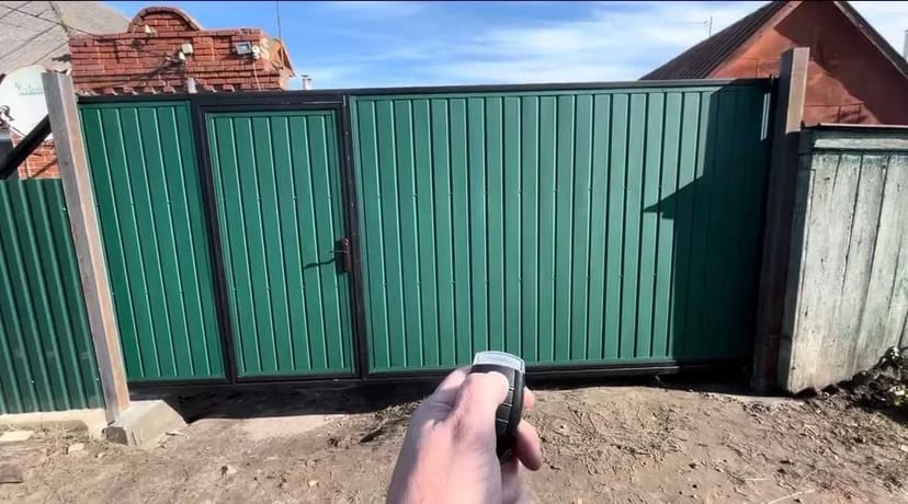 Ворота відкатні Навіс Навес під авто Зварювальні роботи Монтаж