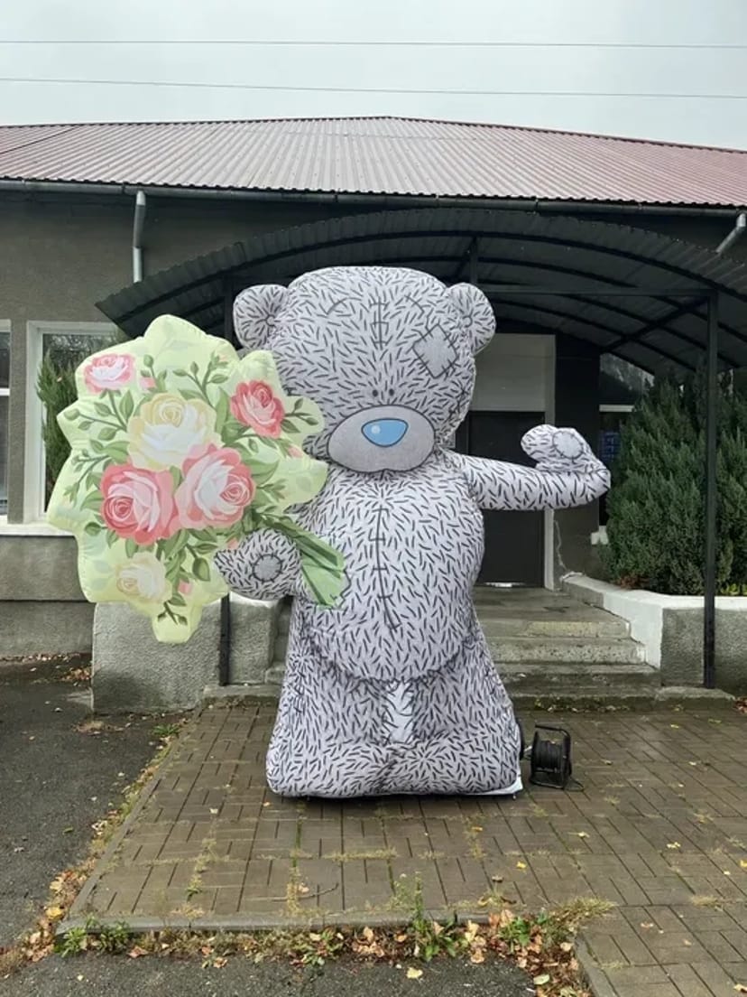 Рукомах, рухлива реклама , надувна повітряна фігура , виготовляємо