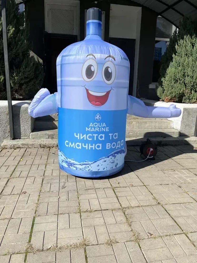 Рукомах, рухлива реклама , надувна повітряна фігура , виготовляємо