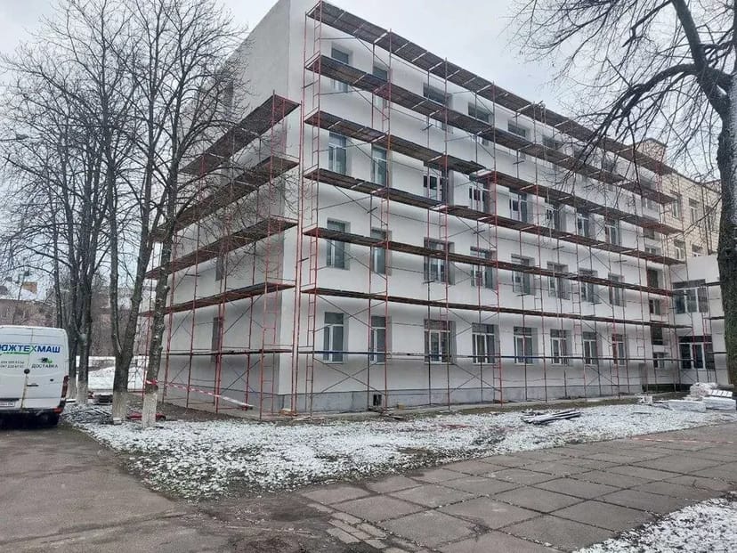 Будівельні ліси безпечний підйом