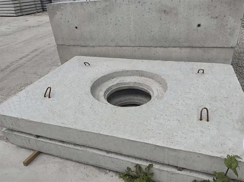 Плити дорожні з нішею для люку ПД-6 від виробника BM BETON