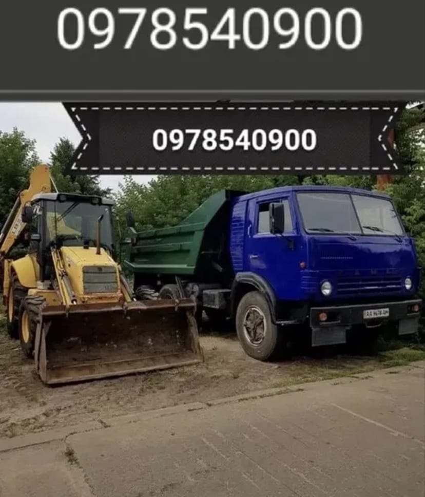 Послуги екскаватора-навантажувача JCB 3CX