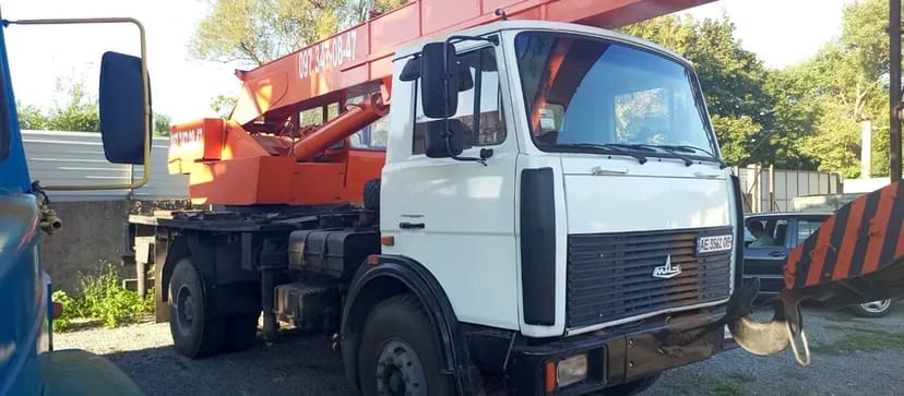 Послуги автокрану КТА-18