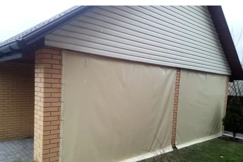 Пошиття. Штори, завіси з ПВХ для гаража