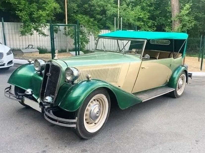 196 Ретро кабріолет на весілля Dampf Kraft Wagen (DKW) 