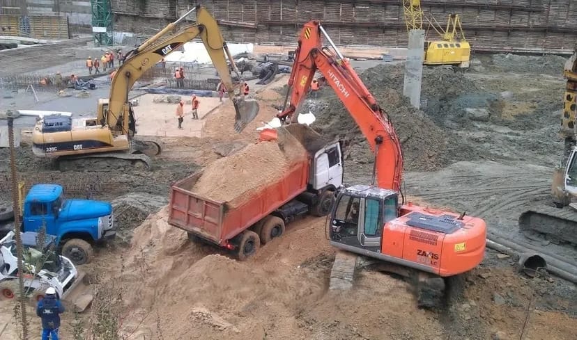 Доставка сипучих будматеріалів, вивіз будсміття