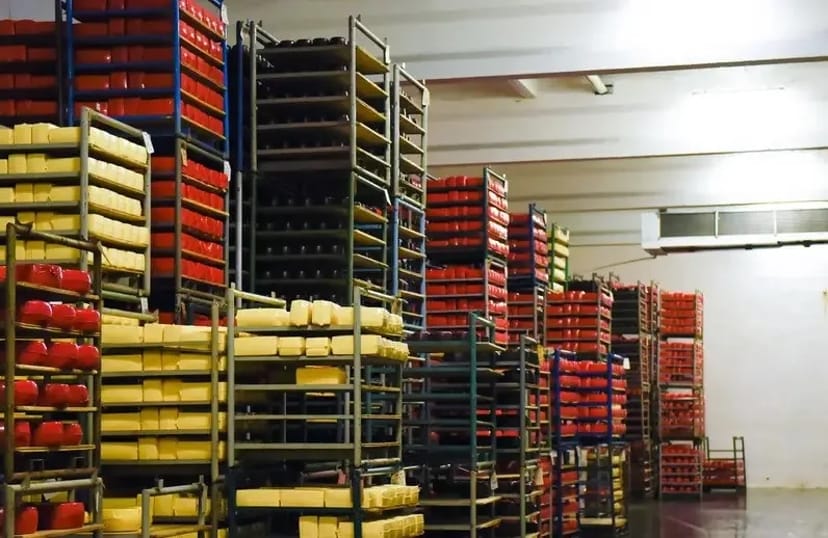 Укладання підлог для сирного виробництва