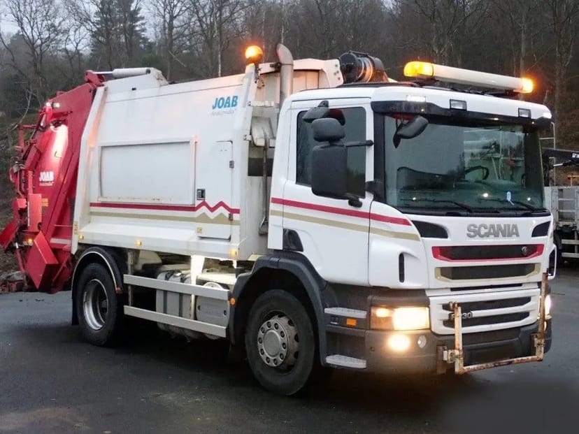 Сміттєвоз Scania для щоденної експлуатації