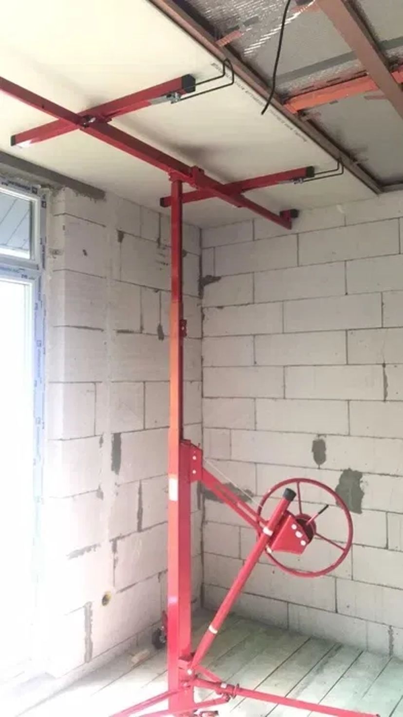 Підйомник для гіпсокартону