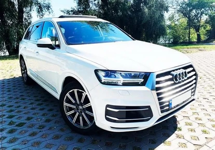 394 Позашляховик на весілля Audi Q7 біла