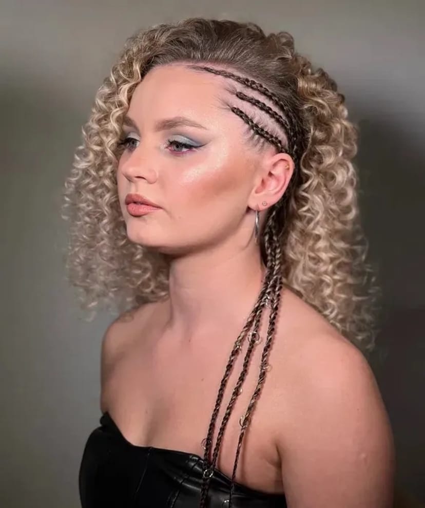 Плетіння з канекалоном, брейди, зачіски. Троєщина.