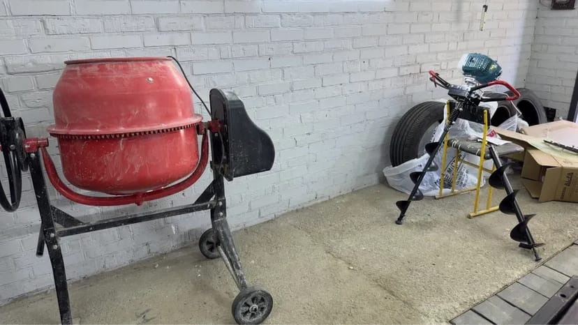 Бетономешалка бетонозмішувач без задатку