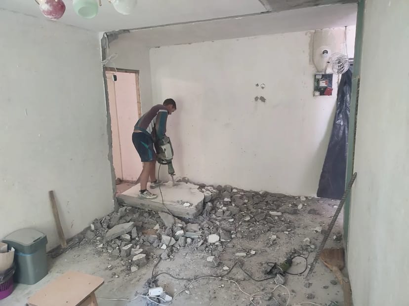 Демонтажные работы. Спуск мусора. Подъём материала.Земельные работы.