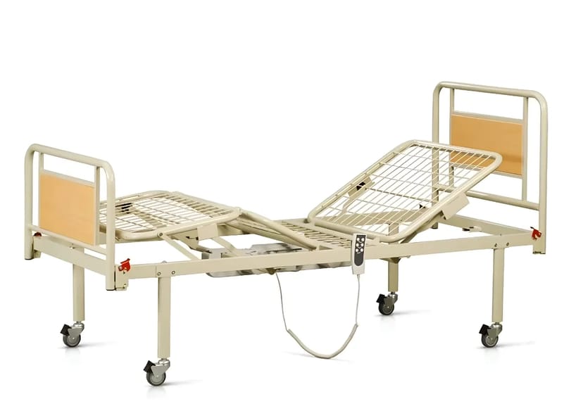 Ліжко медичне з механічним підйомом ніг та спини OSD-94V