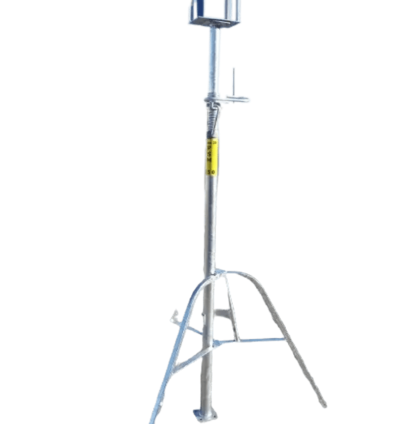 Стійка телескопічна 3,5 м з короною та триногою