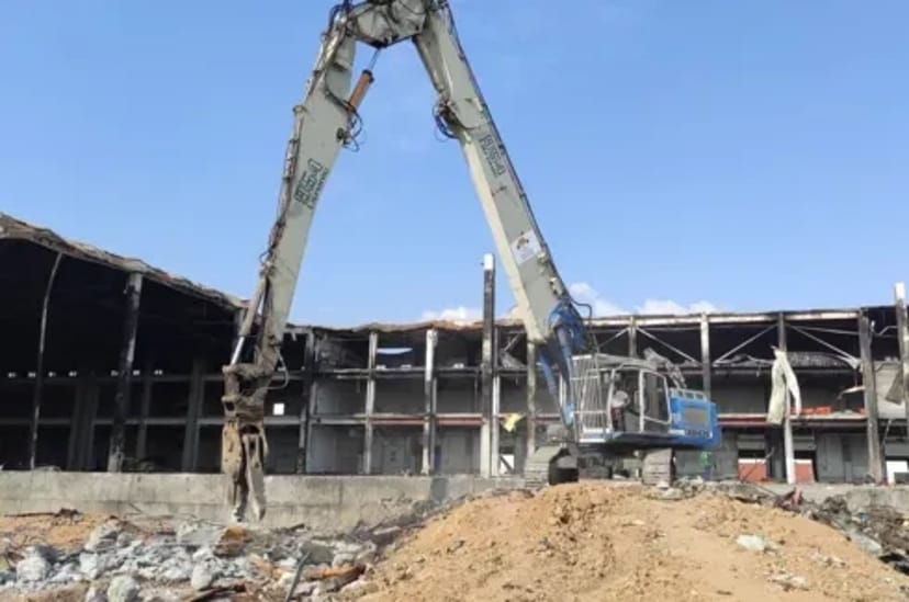 Довгорукий екскаватор Liebherr R954C Litronic Demolition