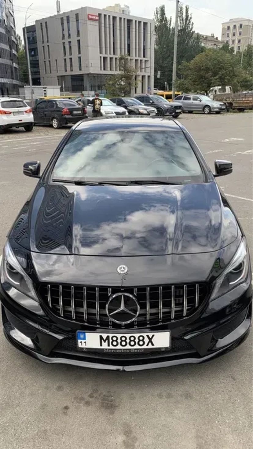 Авто 600 грн Mercedes CLA AMG з водієм