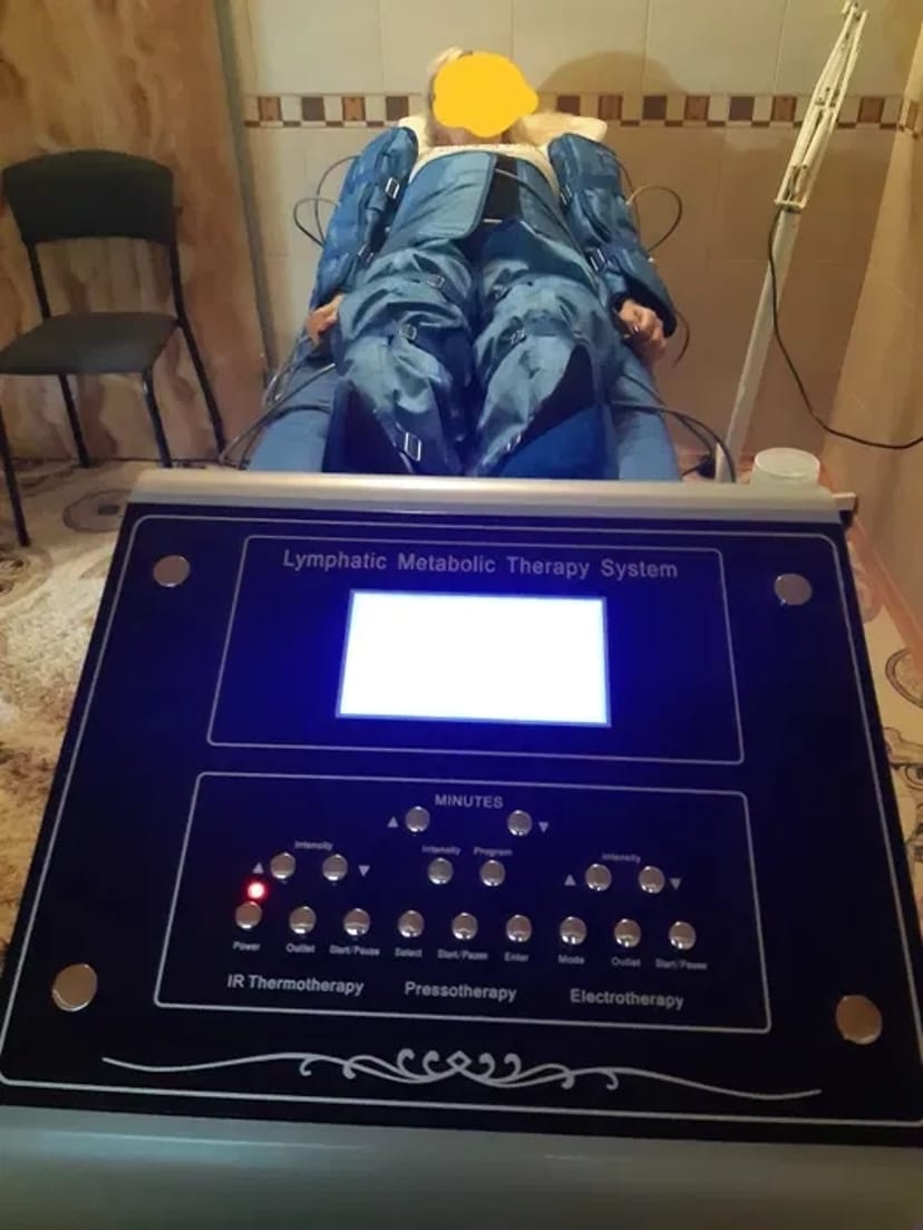 Пресотерапія з підігрівом, міостимуляція, безпечне та приємне зниження ваги