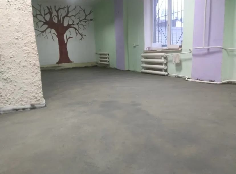 Машинная стяжка пола, выравнивание пола, полусухая стяжка, заливка пола. 200 грн/кв.м работа