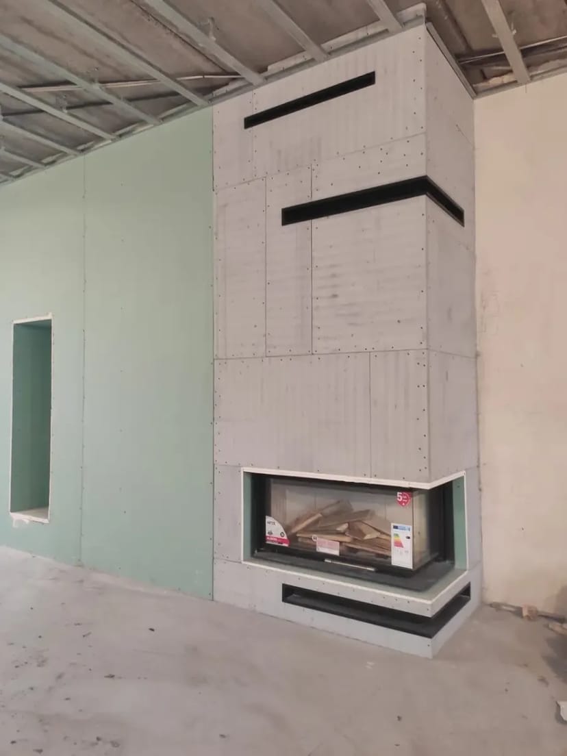 Монтаж, установка Камінів печей Дніпро