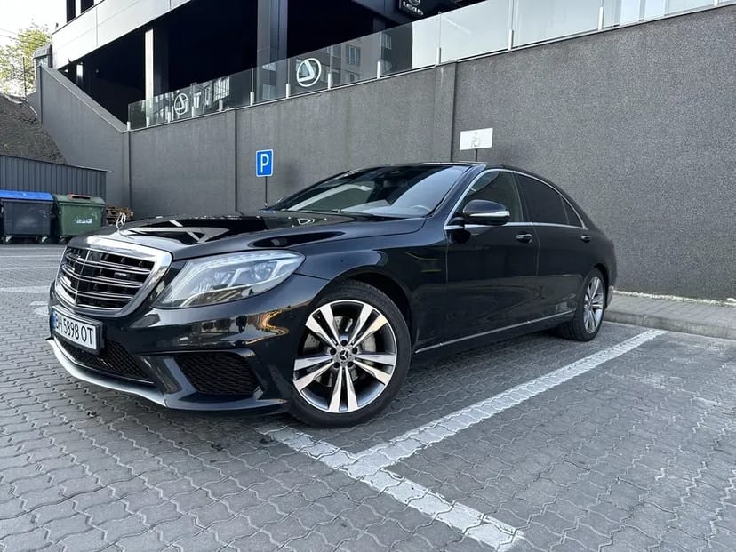 Авто мерседес w 221 w 222 на весілля, з водієм Одеса - 40$ година