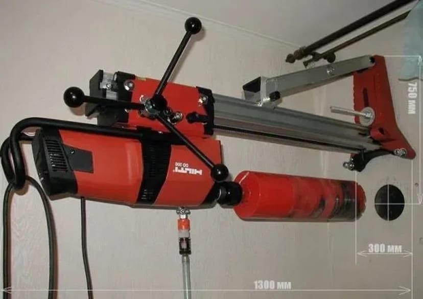 Алмазне свердління отворів, різання бетону прорізів, демонтажні роботи (ціни уточнюйте)