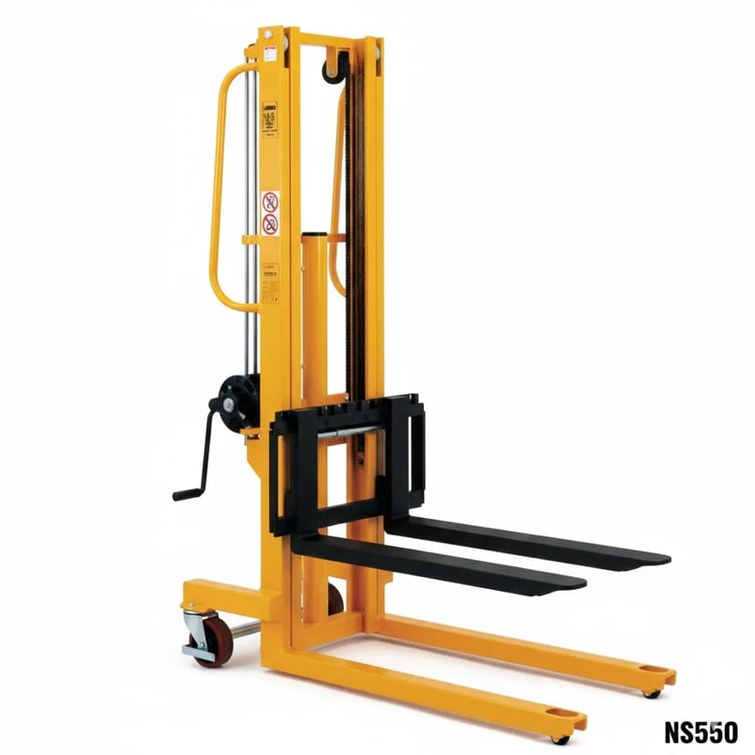 Штабелер 1000кг – надійне підйомне обладнання для складу