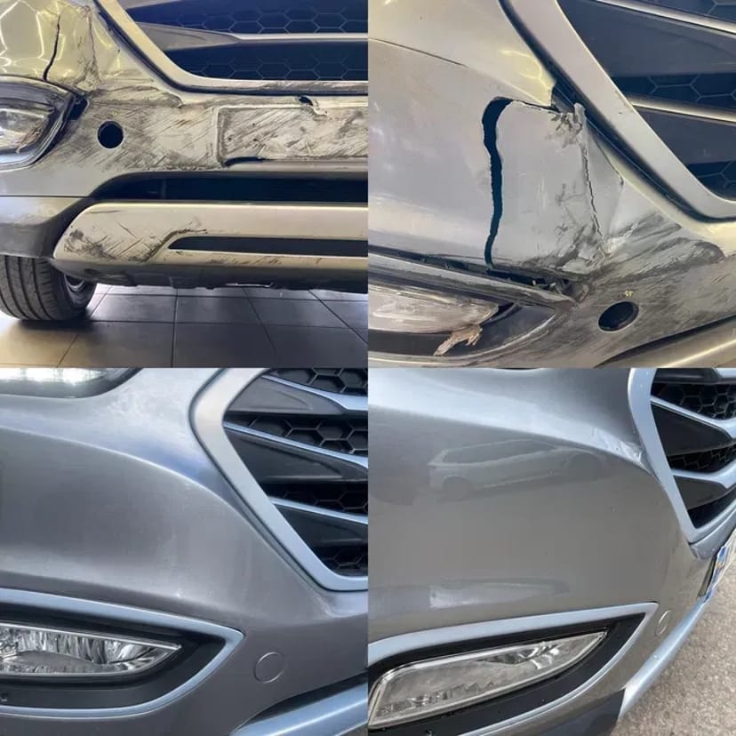 Ремонт бамперів пайка пластика поліровка фар малярні роботи