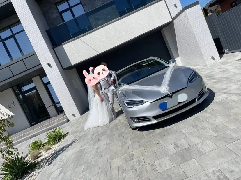 Унікальне весільне авто