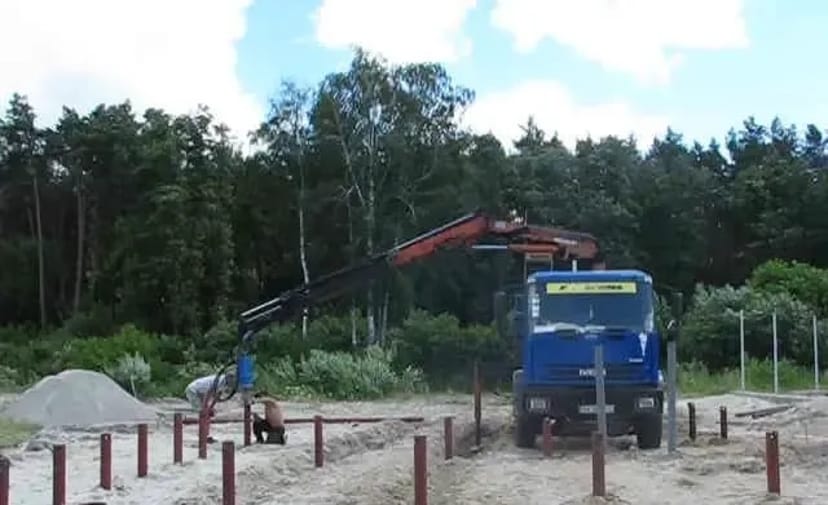 Облаштування пальово-гвинтових фундаментів від 200 ₴/пог.м