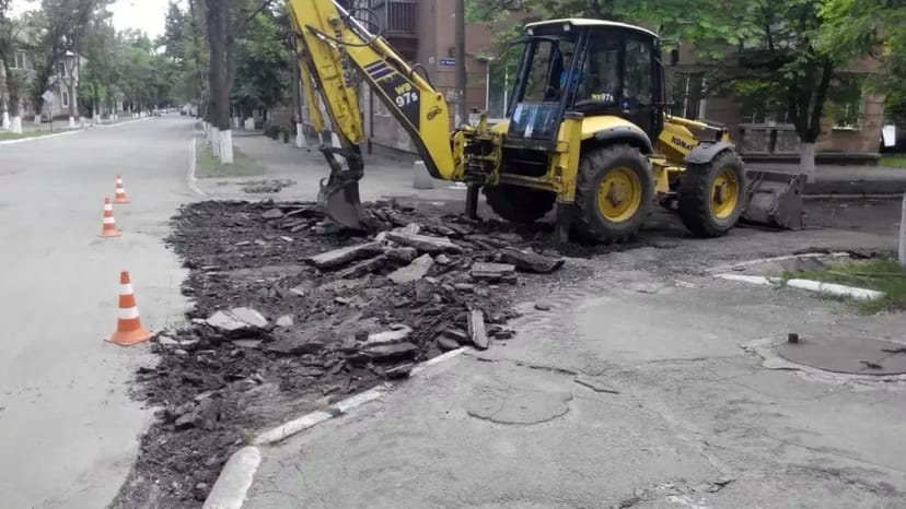 Демонтаж асфальту