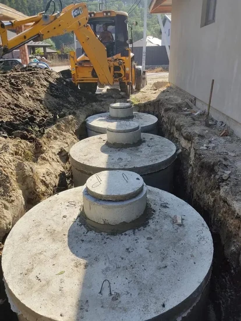 Септик під ключ, каналізація, вигрібав яма