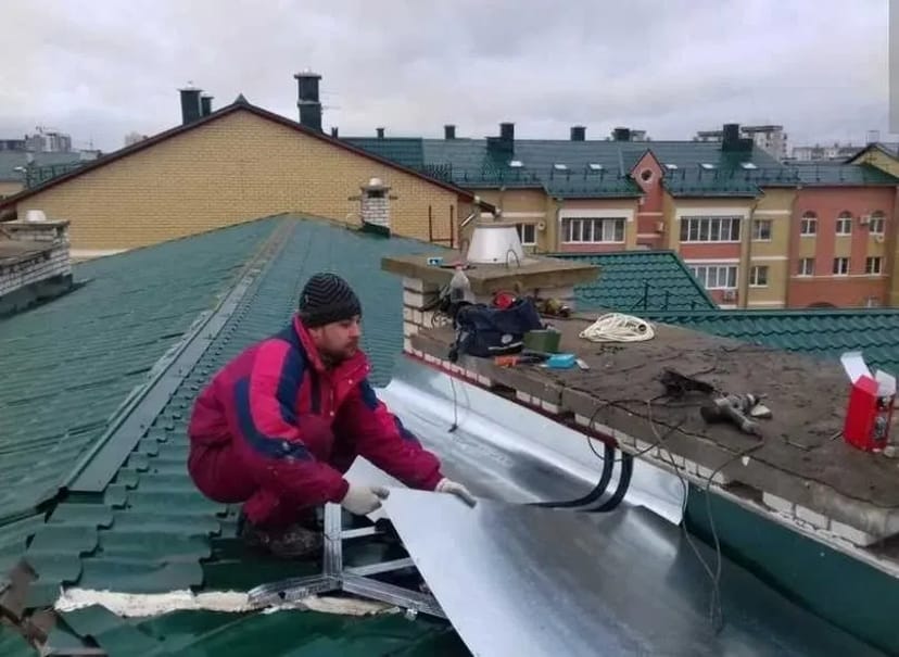 Покрівельні роботи. Заміна. Ремонт даху будинку, балкону. Усунення течі