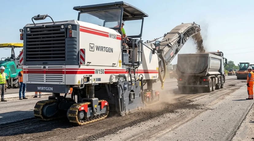 Дорожня фреза для ремонту доріг Wirtgen W150