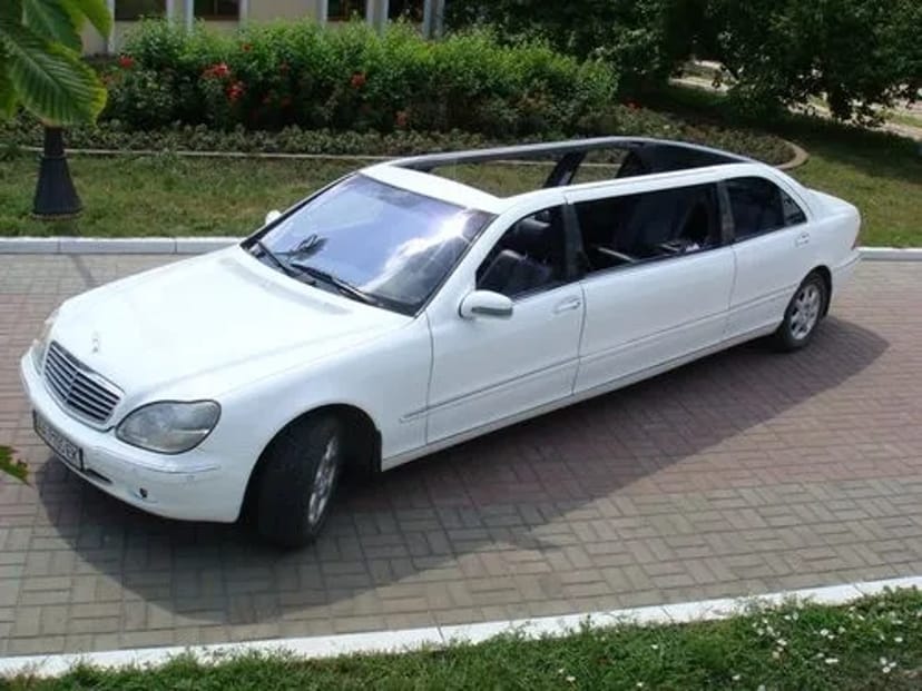 056 Замовити лімузин на весілля Mercedes 220 S 600 cabrio