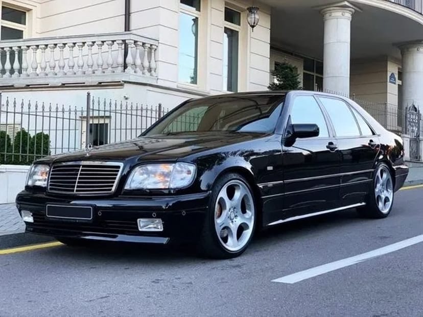 117 Mercedes-Benz W140 Long S7.3 V12 Brabus кабан для весілля