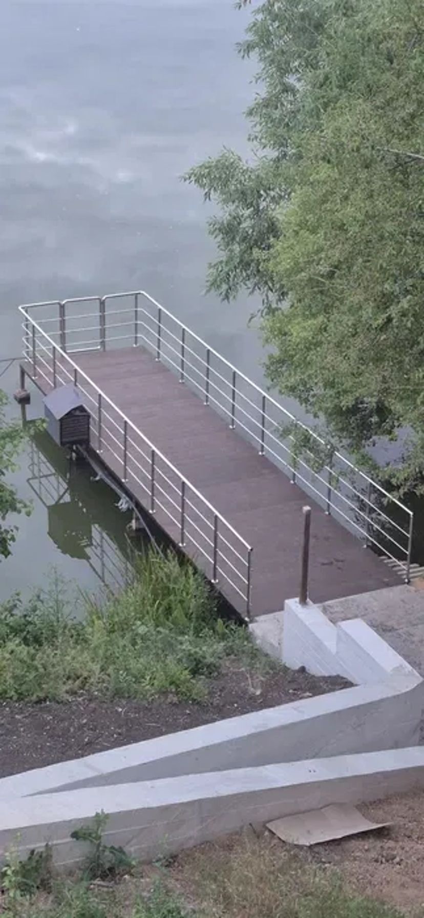 Перила із нержавійки чорного металу пандуси, Кропивницький