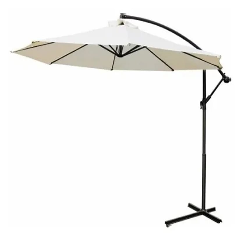 Біла бічна парасолька, 3 м