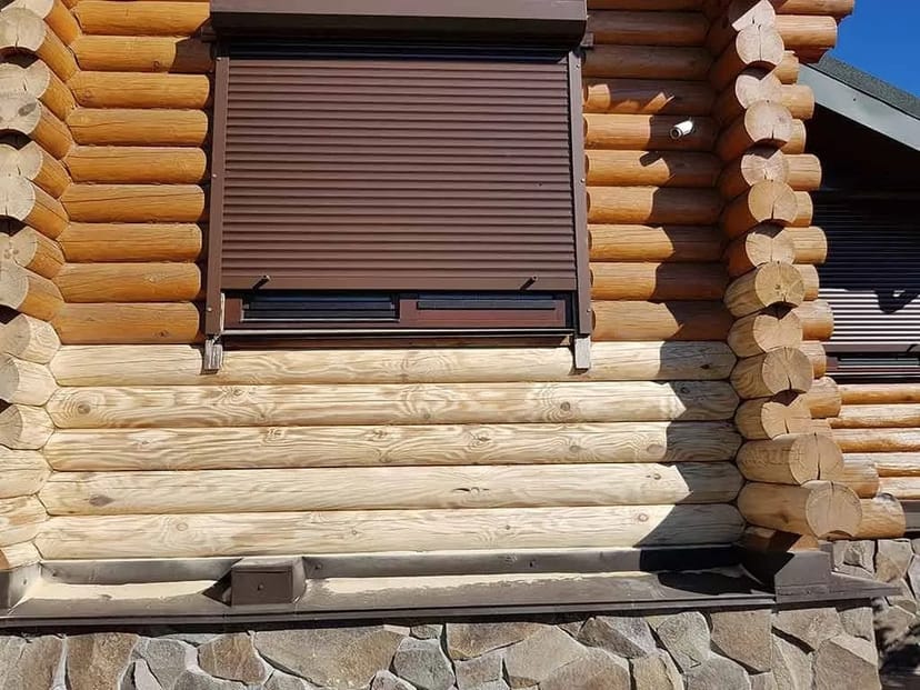 Шліфування зрубу